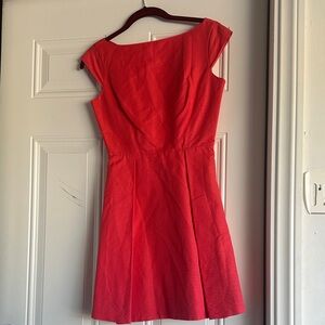 Kate Spade kite bow back dress nwt coral